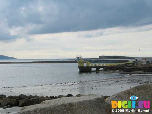 19067 Salthill diving platform at low tide